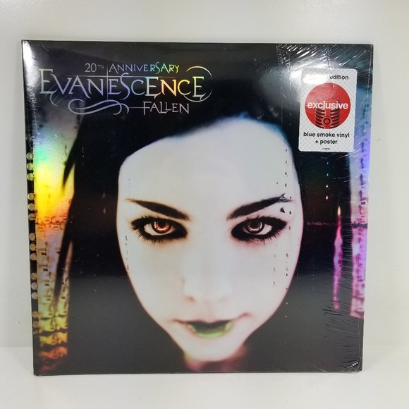 Evanescence Fallen 20th Anniversary Target Exclusive Blue Smoke Vinyl Br… - Picture 1 of 8